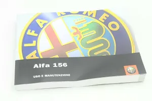 Alfa Romeo 156 2001-2005 Owners Manual Italian