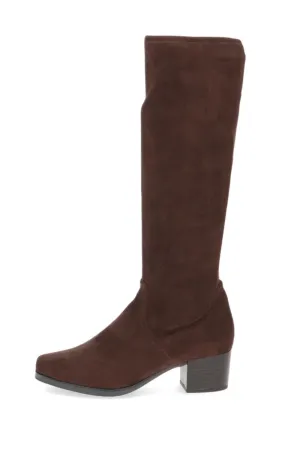 Caprice - Chocolate Stretch Long Boot