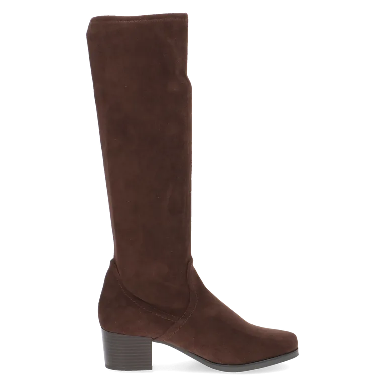 Caprice - Chocolate Stretch Long Boot