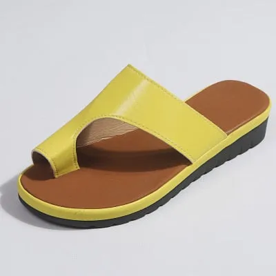 Comfy Platform Flat Sole Ladies Casual Sandal