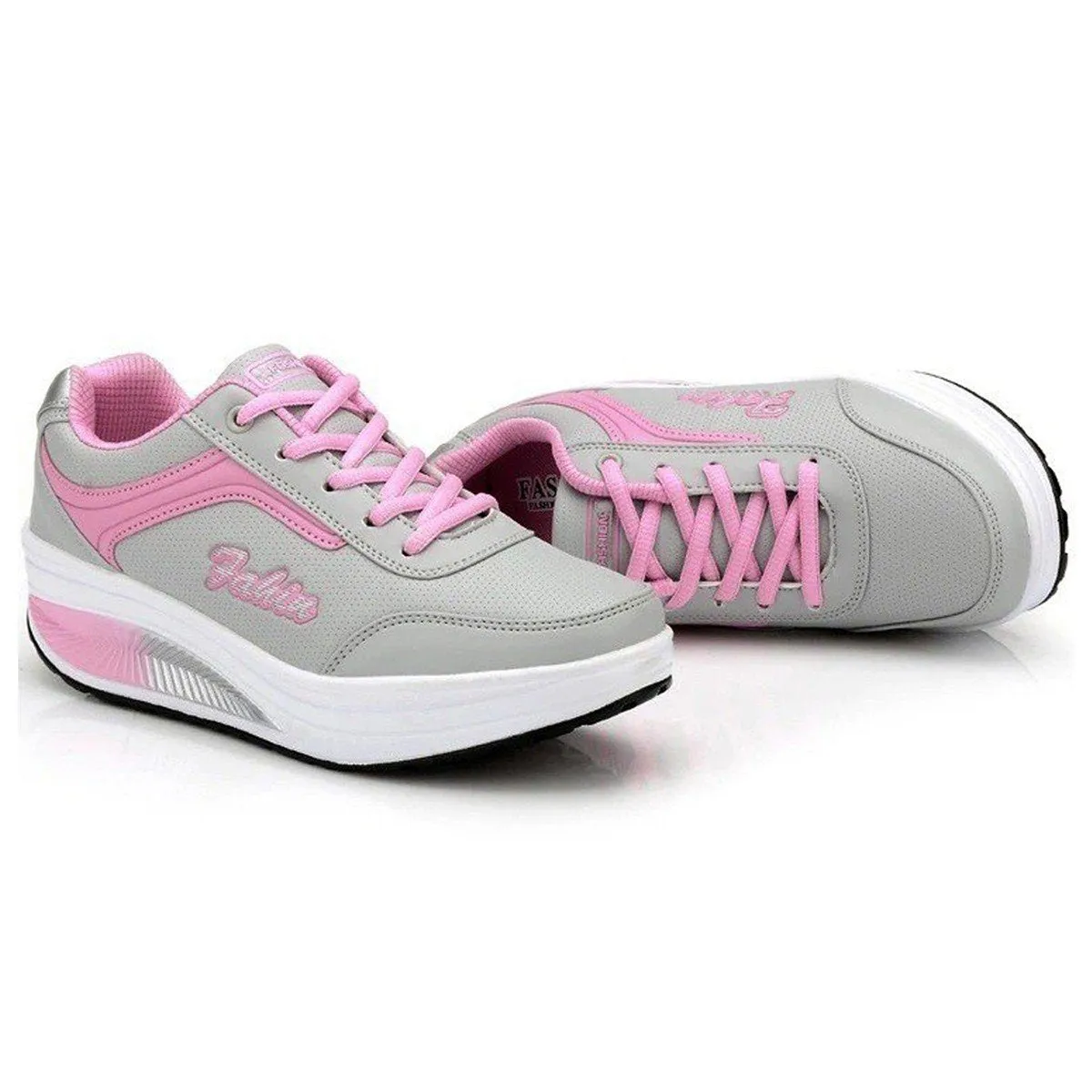 Cuzcare Orthopedic Shoes Women Platform Comfy Walking Sneakers