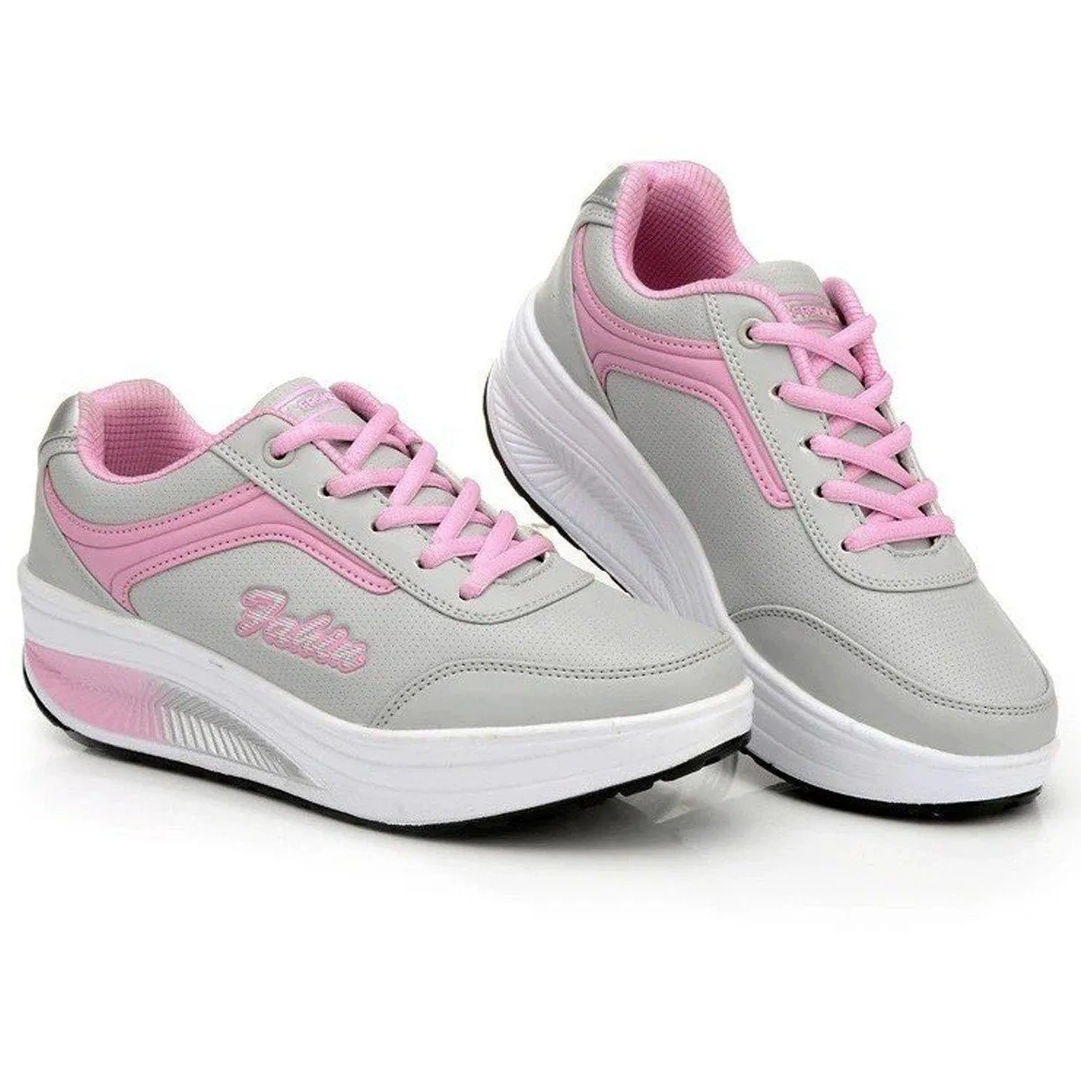Cuzcare Orthopedic Shoes Women Platform Comfy Walking Sneakers