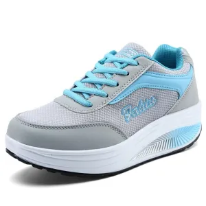 Cuzcare Orthopedic Shoes Women Platform Comfy Walking Sneakers