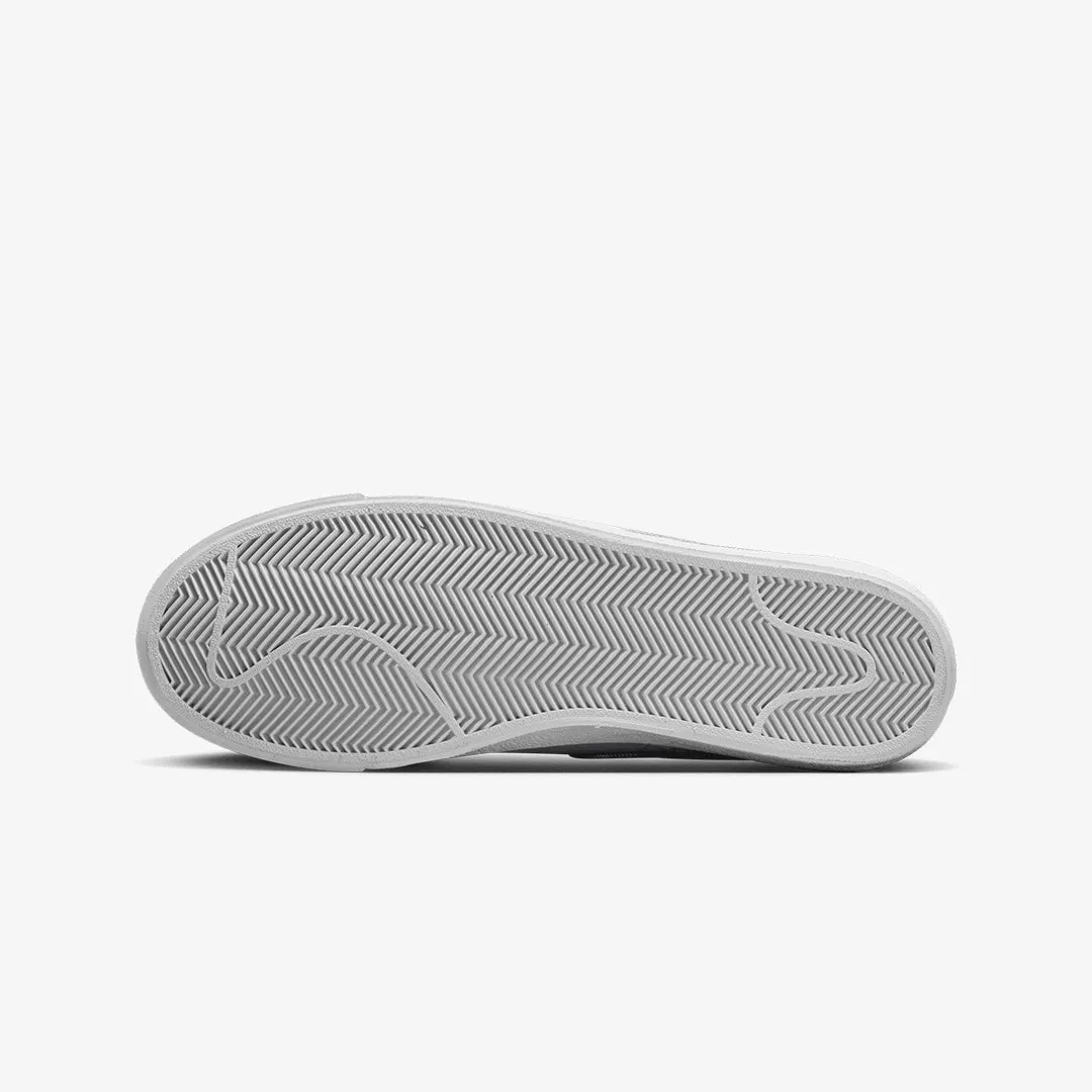 Nike | BLAZER LOW '77 PREMIUM { LIGHT SILVER/MICA GREEN