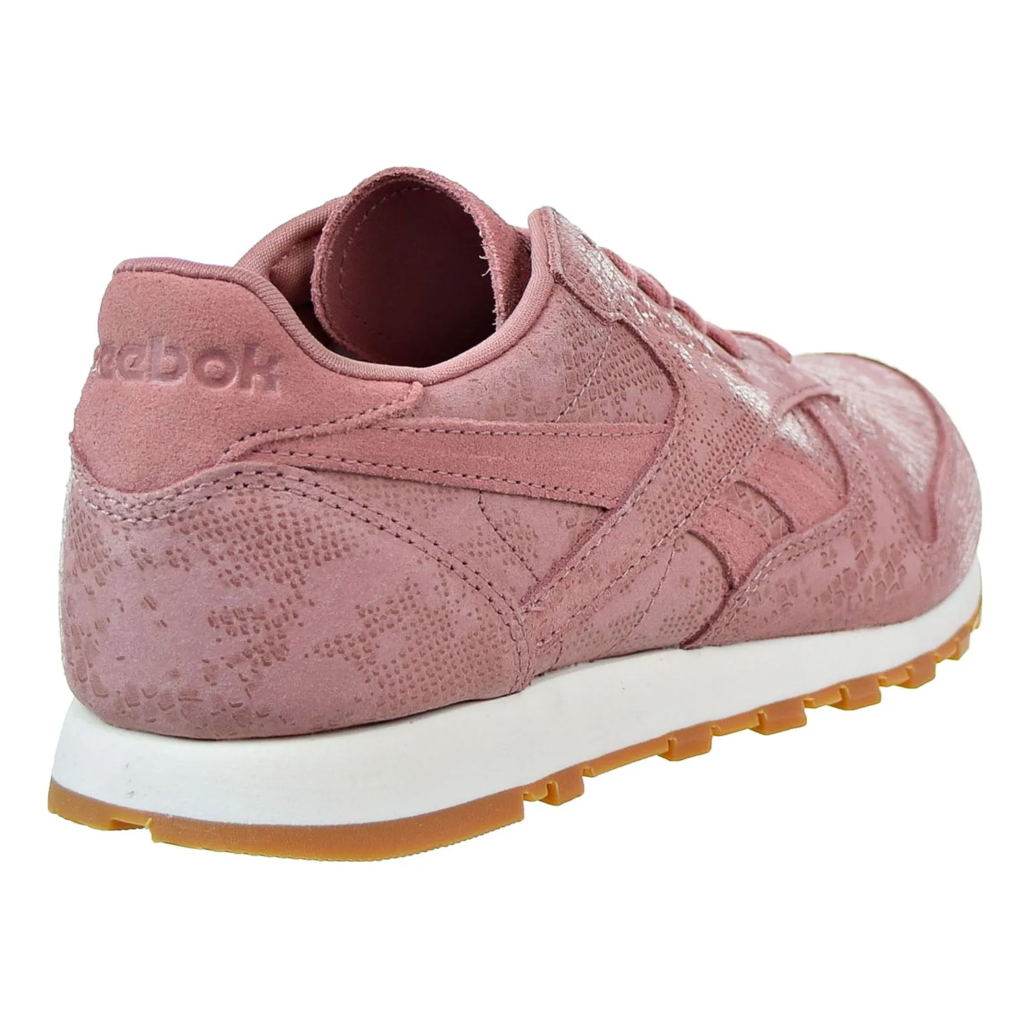 Reebok Classic Leather Clean Exotics Women's Shoes Sandy Rose/Chalk/Gum