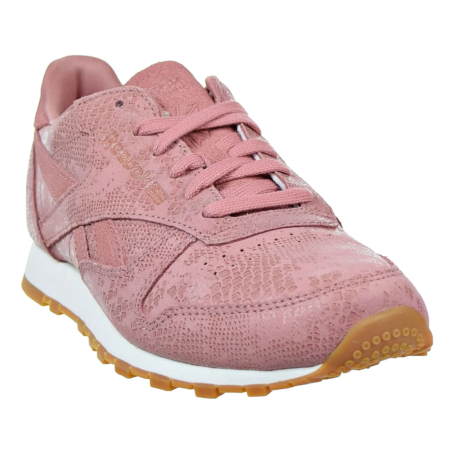 Reebok Classic Leather Clean Exotics Women's Shoes Sandy Rose/Chalk/Gum