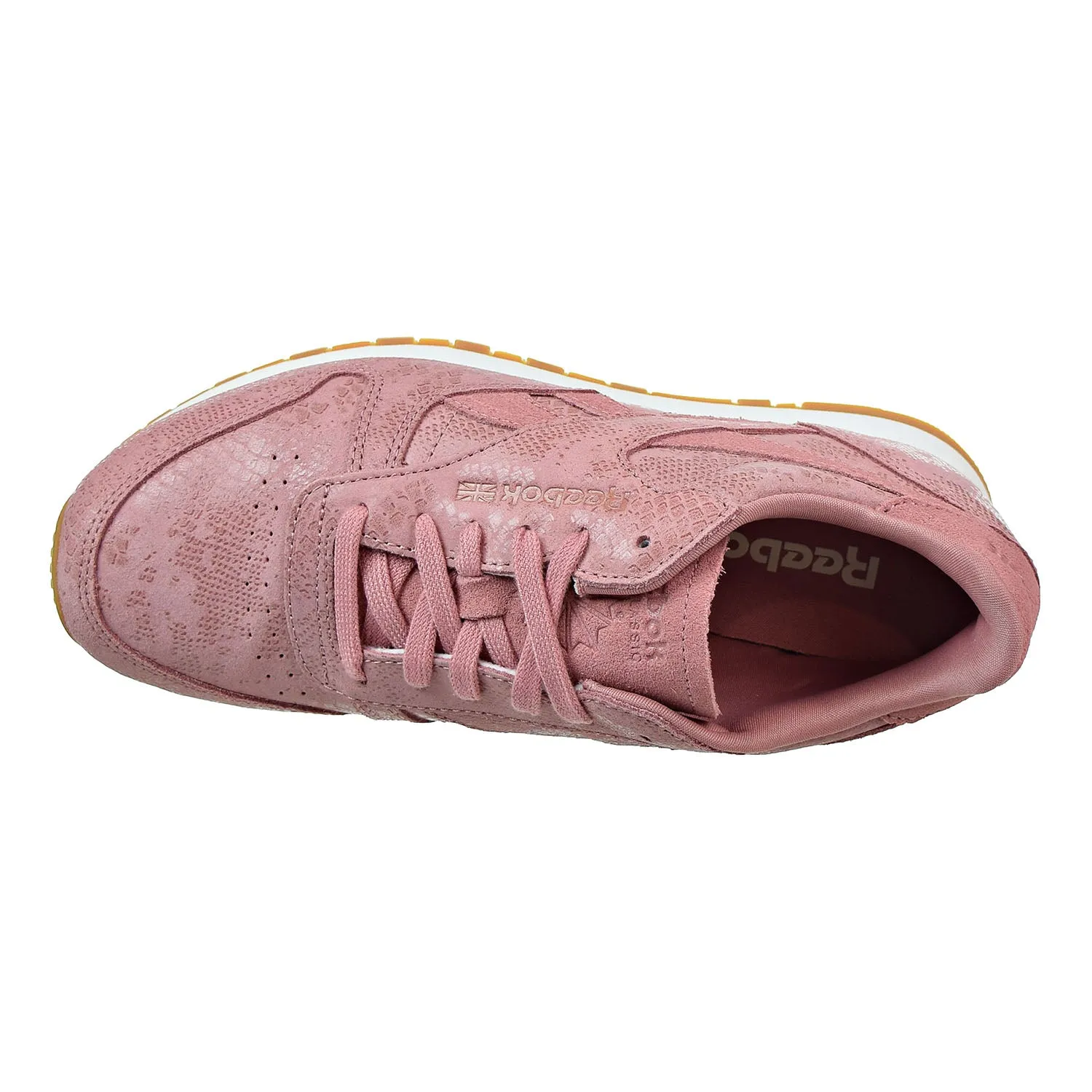 Reebok Classic Leather Clean Exotics Women's Shoes Sandy Rose/Chalk/Gum