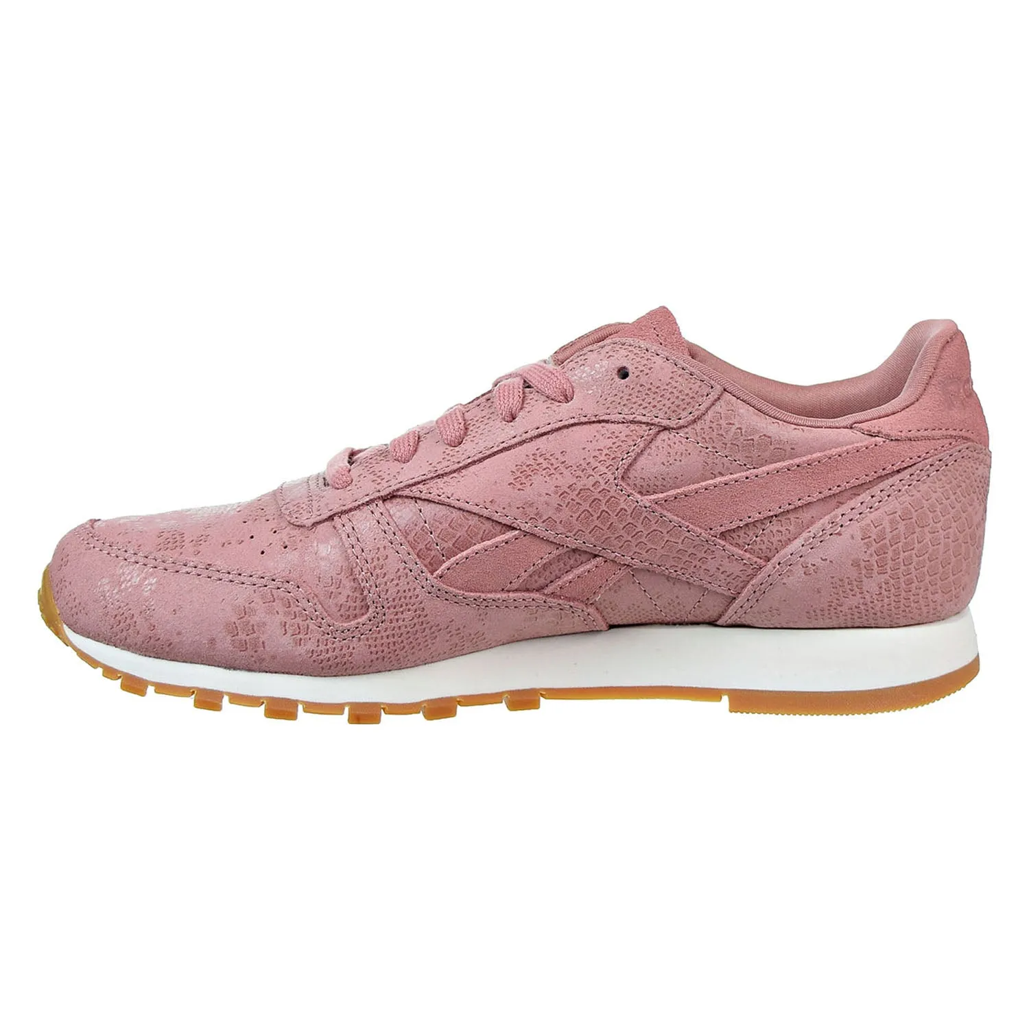 Reebok Classic Leather Clean Exotics Women's Shoes Sandy Rose/Chalk/Gum