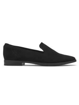 Rockport Women's Perpetua Perforated Loafer Black CI1341