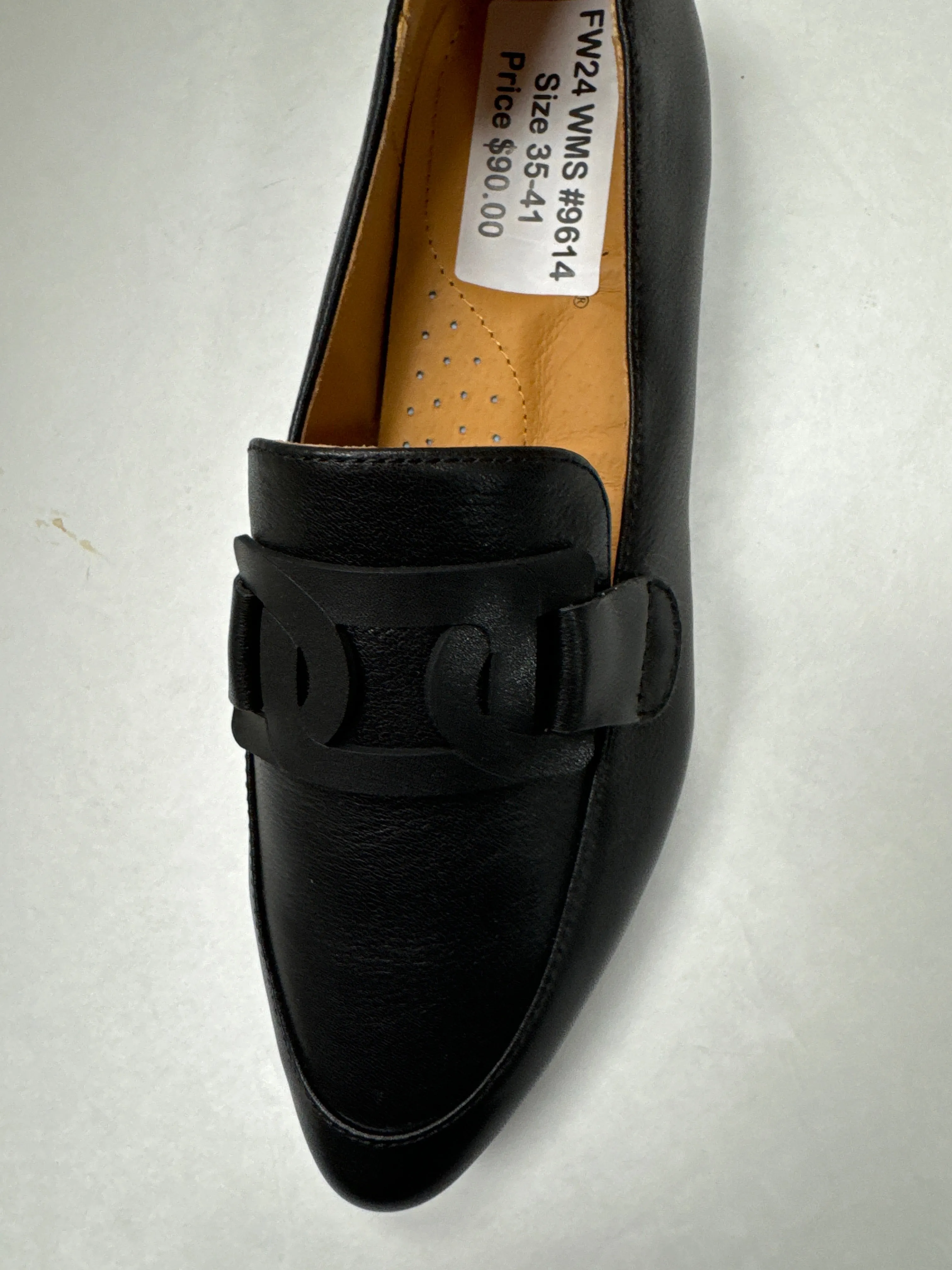 SALE FW24 1936 High Front Leather Chain Flat (19366-23)