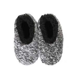 SnuggUps Kids Tie Dye Charcoal Slippers Small