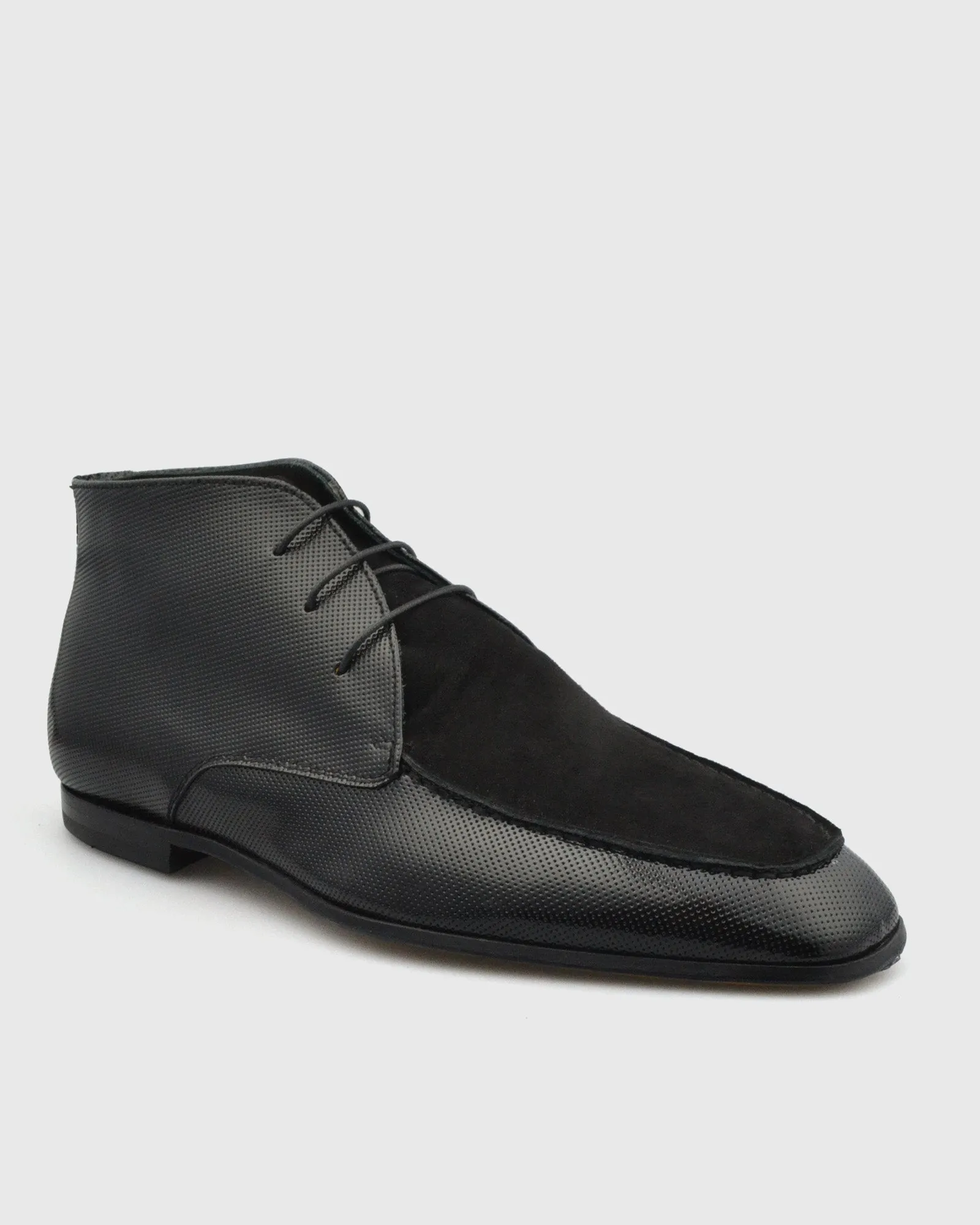 VINCENT & FRANKS VF23SU PATENT BLACK DERBY BOOT