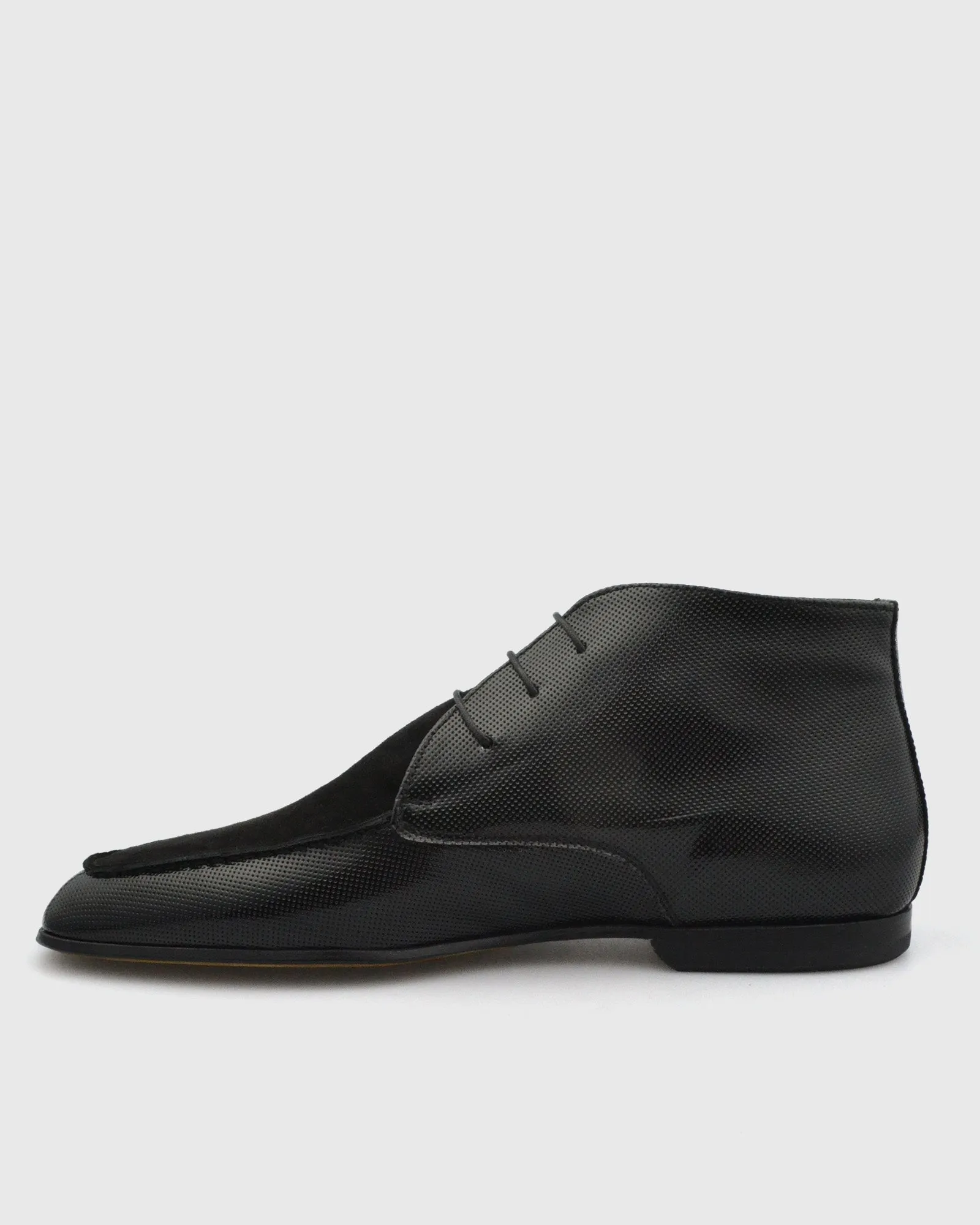 VINCENT & FRANKS VF23SU PATENT BLACK DERBY BOOT