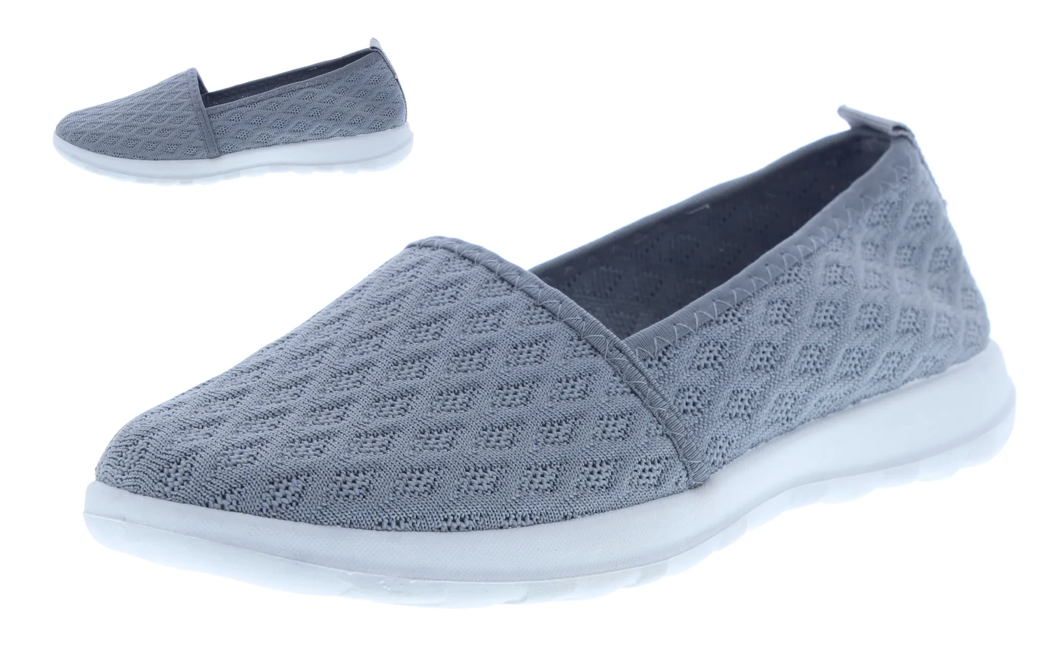 Women Fabric Slip On Sneaker