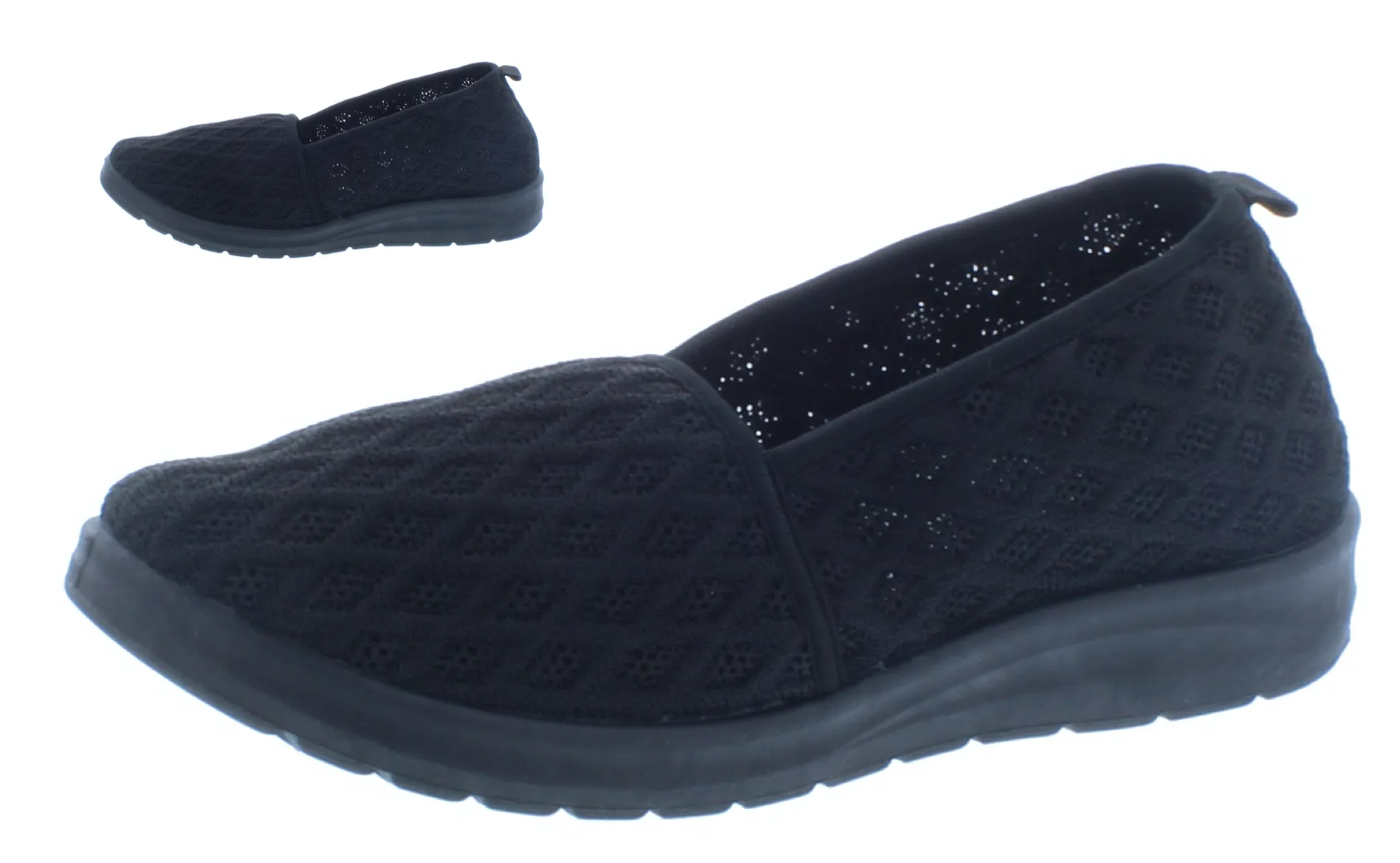 Women Fabric Slip On Sneaker
